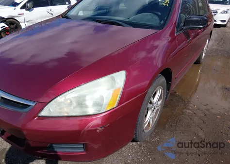 2006 Honda Accord 2.4 Se из США, поврежденный, VIN 1HGCM56306A087984